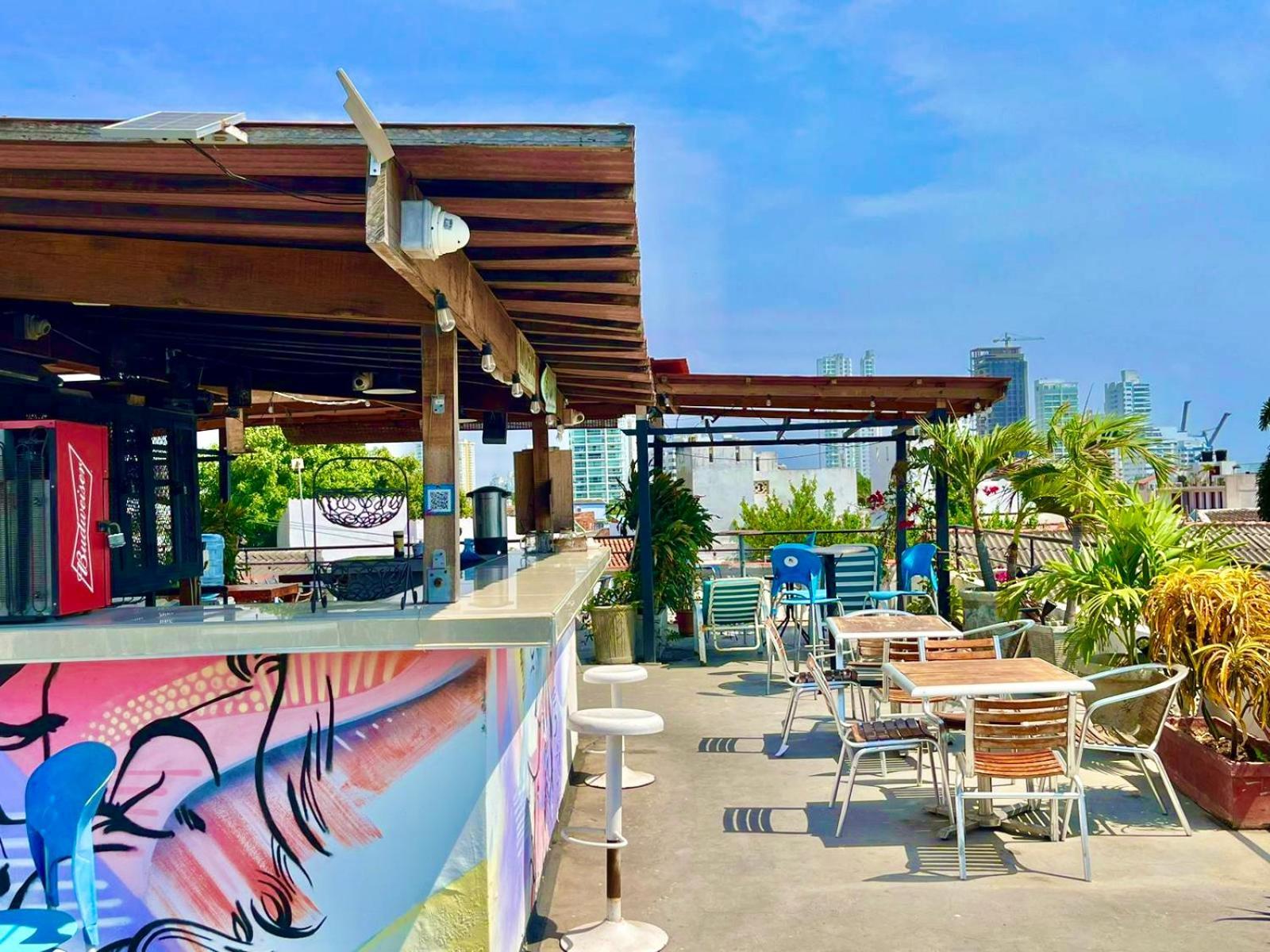 La Viduka Hostel Cartagena Exteriör bild
