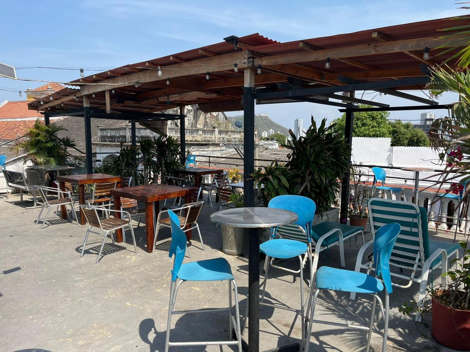 La Viduka Hostel Cartagena Exteriör bild
