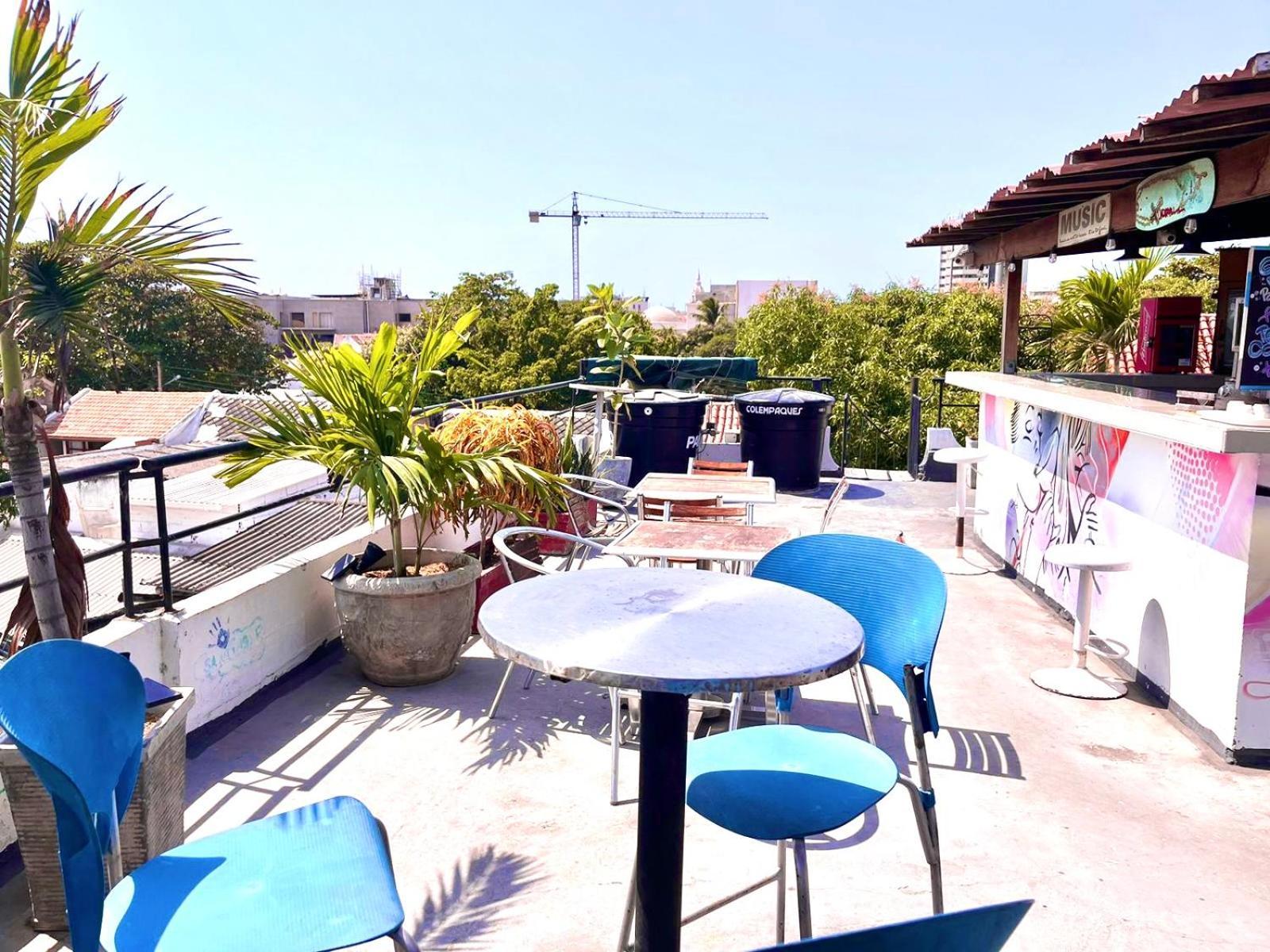 La Viduka Hostel Cartagena Exteriör bild